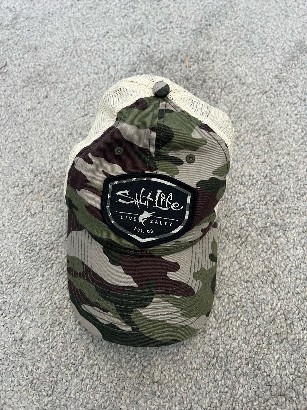 Salt Life Camo Hat